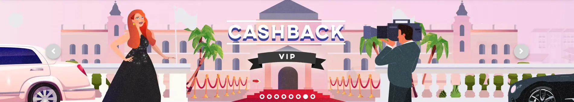 cashback VIP JACKPOT BOB CASINO
