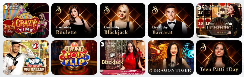 Jeux de casino en direct Jackpot Bob Casino