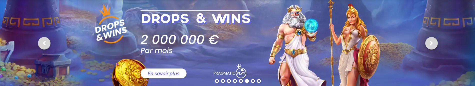 Drop and Wins Jackpot Bob Casino