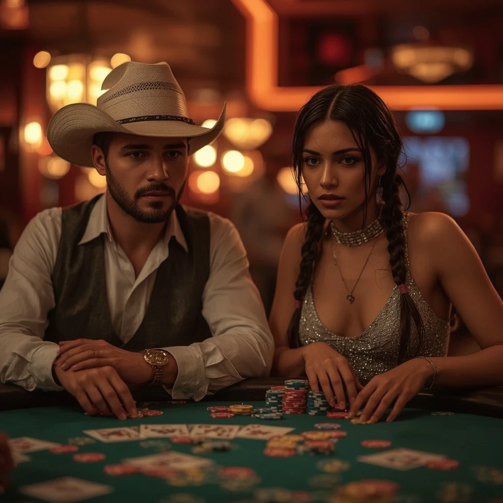photo de deux joueurs de poker JACKPOT BOB CASINO